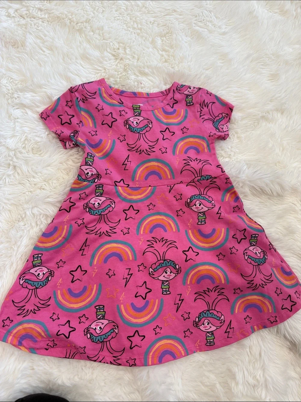 Girls Size 4 Clothing Bundle | Cat & Jack, Disney, Garanimals & More | 6 Pieces